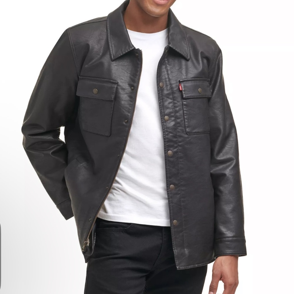 Levi's Dark Charcoal Shirt Jacket